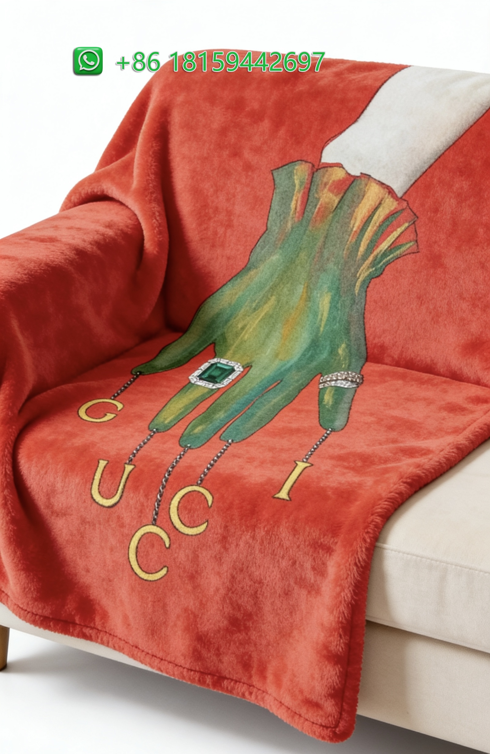 Gucci Throw Blankets